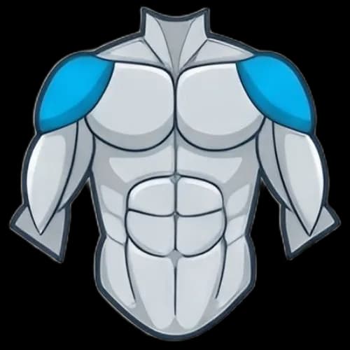 전면 삼각근 근육 부위