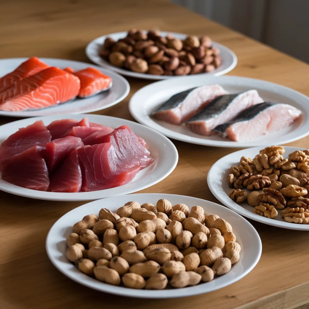 비타민 D가 포함된 식품 예시 이미지